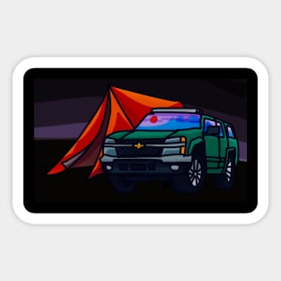 2005 Chevy Colorado Camping Sticker